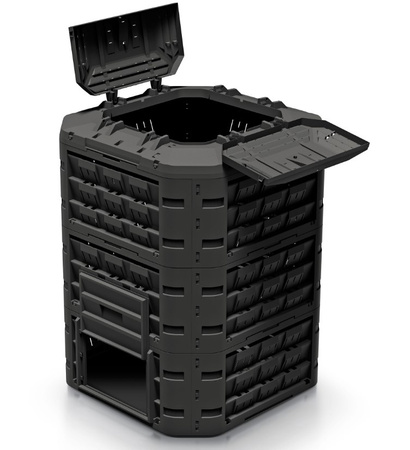 Kompostownik plastikowy czarny Compogreen Vario IKST950C-S411