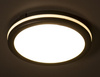 Plafon okrągły czarny LED BENO ECO 40W 4050lm 3000/4000/6500K IP54 Kanlux 38387