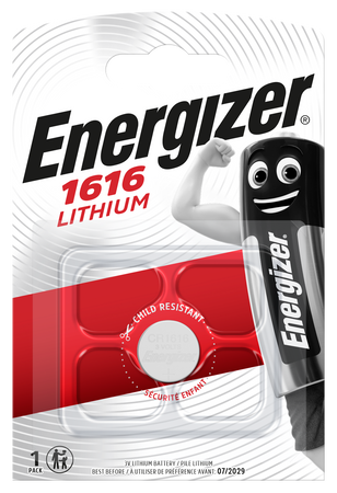 Bateria pastylkowa litowa CR1616 Energizer opk=1szt. 