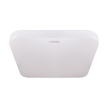 Plafon kwadratowy biały URANIA LED D 18W 1990lm 4000K IP44 Strühm 03919 