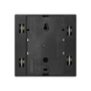 Dzwonek elektromechaniczny dwutonowy czarny QUARTO Orno OR-DP-MR-149/B 