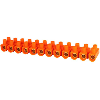Listwa zaciskowa gwintowa 12-torowa 25mm pomarańczowa LTF 12-25 Simet 21712008