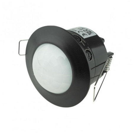 Czujnik ruchu podtynkowy czarny 360st. PIR CP-9C EC20337 ECO