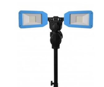 Naświetlacz warsztatowy LED ze statywem 40W 10 000lm 6500K Hogert HT1E455