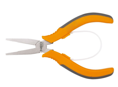 Szczypce precyzyjne płaskie izolowane 130 mm NEO 01-105