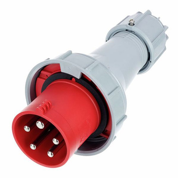 Wtyczka przenośna siłowa 125A 5P IP67 400V PCE 045-6