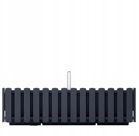 Doniczka balkonowa prostokątna antracytowa BOARDEE FENCYCASE W DDEF600W-S433