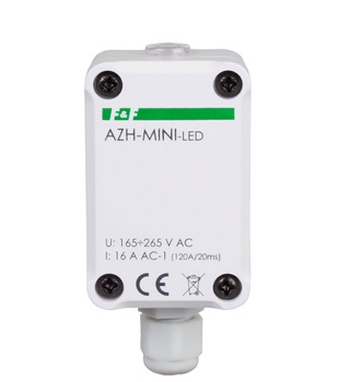 Automat zmierzchowy z wewnętrznym czujnikiem F&F AZH-MINI-LED