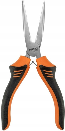 Szczypce wydłużone proste izolowane 180mm NEO 01-253
