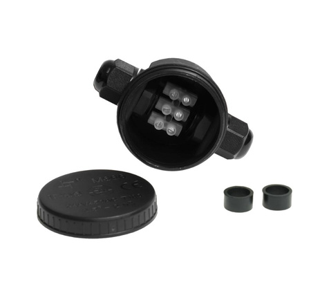 Puszka natynkowa hermetyczna IP66 okrągła 3x1,5mm Plastrol W-00402