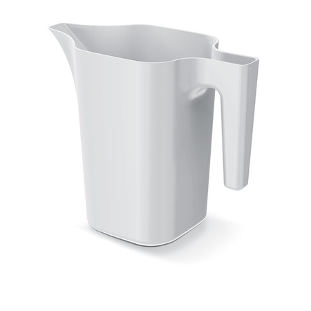Konewka balkonowa nowoczesna biała 1,8 L Jug Prosperplast IKJ2-S449

