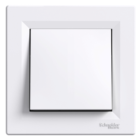Łącznik schodowy z ramką biały Asfora EPH0400321 Schneider