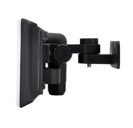 Naświetlacz LED czarny z czujnikiem 50W 4500LM 4000K IP65 Bemko C65-LFX-050BL-4K-PIR