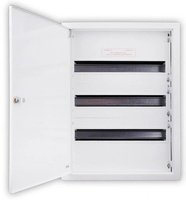 Rozdzielnia modułowa podtynkowa biała 3 x 20-mod Kubiak RW 13NN