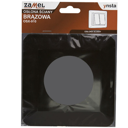 Osłona ściany pojedyncza brązowa OSX-910-BRA Zamel YNS10000046
