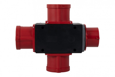 Rozdzielnia rozgałęźnik wtyk 32A 5p gniazda 3x32A 5p F-elektro F3.0113
