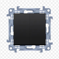 Wyłącznik świecznikowy czarny mat SIMON 10 CW5.01/49 Kontakt-Simon