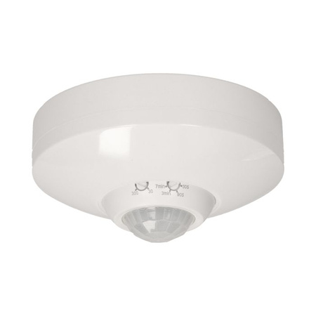 Czujnik ruchu biały natynkowy 800W 360st IP20 Orno OR-CR-250 
