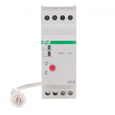 Automat zmierzchowy modułowy 230V 2-1000lx F&F AZ-B