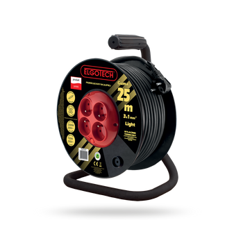 Przedłużacz bębnowy 20m OW 3x1 4xGS  Elgotech PZB-40-20G/1
