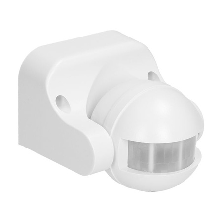 Czujnik ruchu biały pionowa regulacja 1200W 180st  IP44 Orno OR-CR-201/W