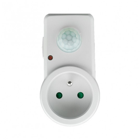 Czujnik ruchu biały 300W 120st 9mb PIR CP-10B Eco Light EC20343