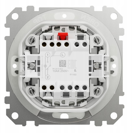 Łącznik schodowy czarny antracyt IP44 SEDNA DESIGN & ELEMENTTS SDD214106 Schneider
