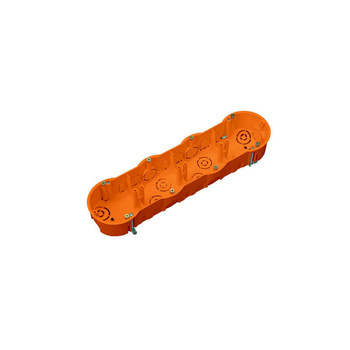 Puszka płytka do pustych ścian 4-krotna 4 x 60mm PAWBOL A.0047P