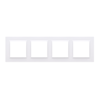 Ramka 4-krotna biały Simon 10 CR4/11 Kontakt-Simon