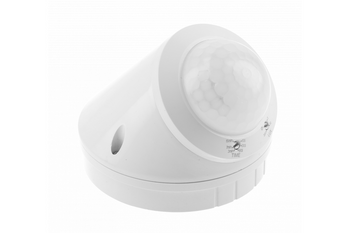 Czujnik ruchu biały współpracuje z LED CR-17.800W 240V 360st 10mb IP65 GTV CR-CR17000-00