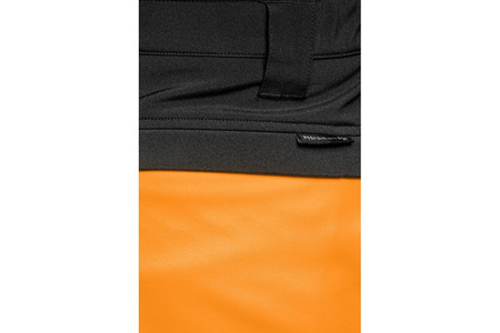 Spodnie ostrzegawcze softshell pomarańczowe L (52) TRAUN HT5K338-L Hogert