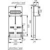 Tablica licznikowa TLR-3F N+PE 10.1 Elektroplast