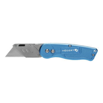 Nóż z ostrzem trapezowym aluminium Hogert HT4C623