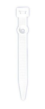 Opaska kablowa na kołek 76mm biała UP-Z-18 12.18 50szt. Elektro-Plast