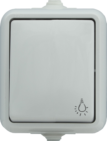 Przycisk światło biały IP44 HYDRO 120403