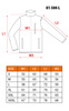 Bluza polarowa, czarna, rozmiar L/52 NEO 81-500-L