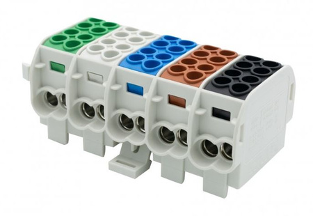 Złaczka szynowa HLS 5x100A-2 (1x25,1x16/1x25,1x16) (3L+N+PE) F-elektro F2.0530