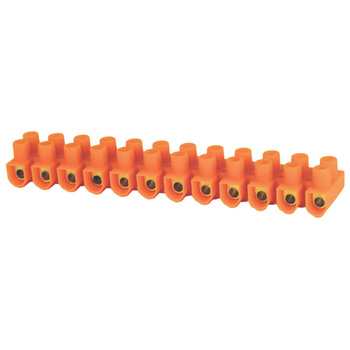 Listwa zaciskowa gwintowa 12-torowa 4mm pomarańczowa LTF 12-4 Simet 21310108