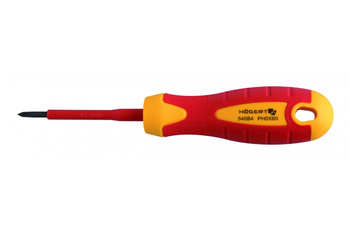 Wkrętak krzyżowy izolowany PH0 60mm 1000V Hogert HT1S920