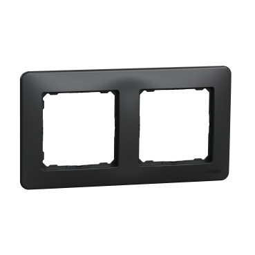 Ramka 2-krotna czarny antracyt Sedna Design SDD314802 Schneider
