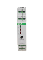 Sterownik rolet jednoprzyciskowy modułowy 230V IP20 F&F STR-422