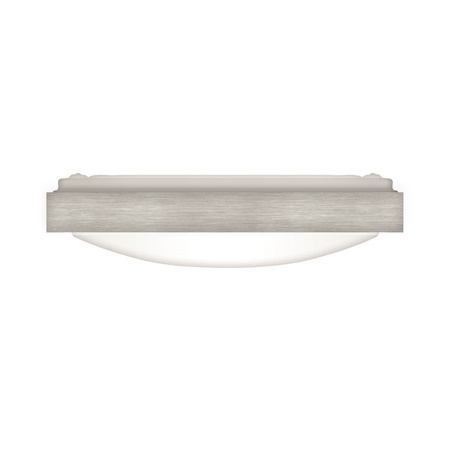 Plafon kwadratowa srebrna ALEX LED D 24W 1680lm 4000K IP44 03245 Strühm