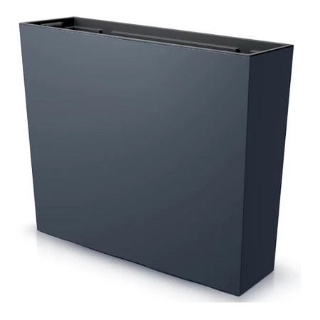 Doniczka z wkładem antracytowa URBI CASE TOWER DUC800T-S433