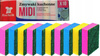 Zmywaki kuchenne gąbka midi kolorowe 10szt Kuchcik 3001
