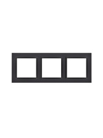 Ramka 3-krotna czarny mat Simon 10 CR3/49 Kontakt-Simon