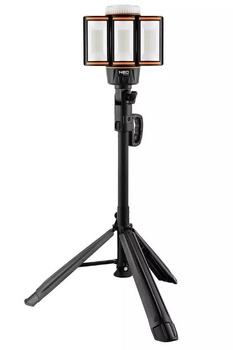 Lampa warsztatowa na standzie LED 5000lm akumulatorowa + ładowarka NEO 99-121