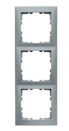 Ramka 3-krotna aluminiowa mat Berker 10139939