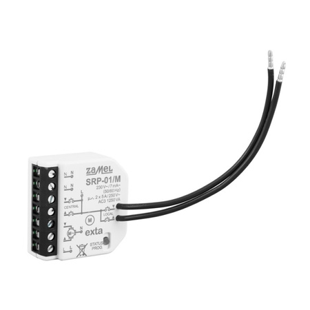 Sterownik rolet dopuszkowy miniaturowy SRP-01/M Zamel EXT10000319