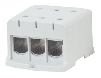 Złączka szynowa 3-torowa 3 x 3 x 240mm2 Al/Cu szara F-Elektro F2.0326