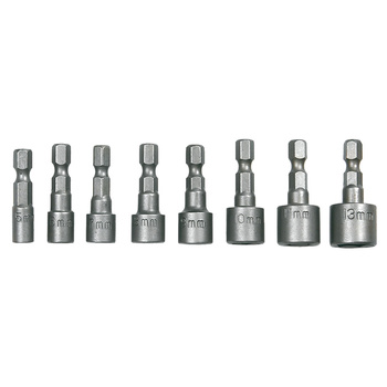 Nasadki wkrętakowe 1/4" zestaw 8 szt.
